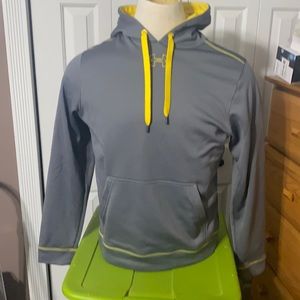 Under Armour Men’s Medium Gray/Yellow Sweatshirt (2)